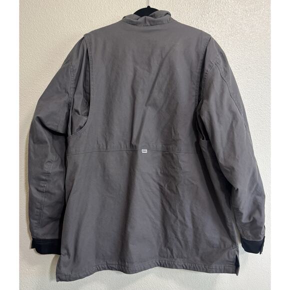 Dickies FLEX Jacket Mens XL Canvas Full Zip Lined Sanded Duck Coat Chore Utility - Picture 2 of 14